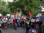Budapest, Rally for the right to housing and against forced evictions, JUNE 2010