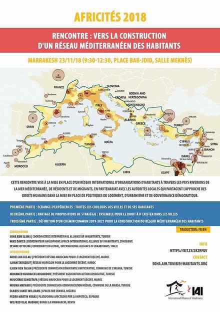 Le Programme des Habitant-e-s à Africités 2018
